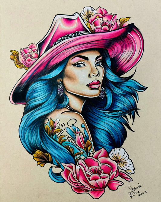 Cowgirl Print