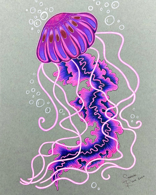 Pink Jelly Print