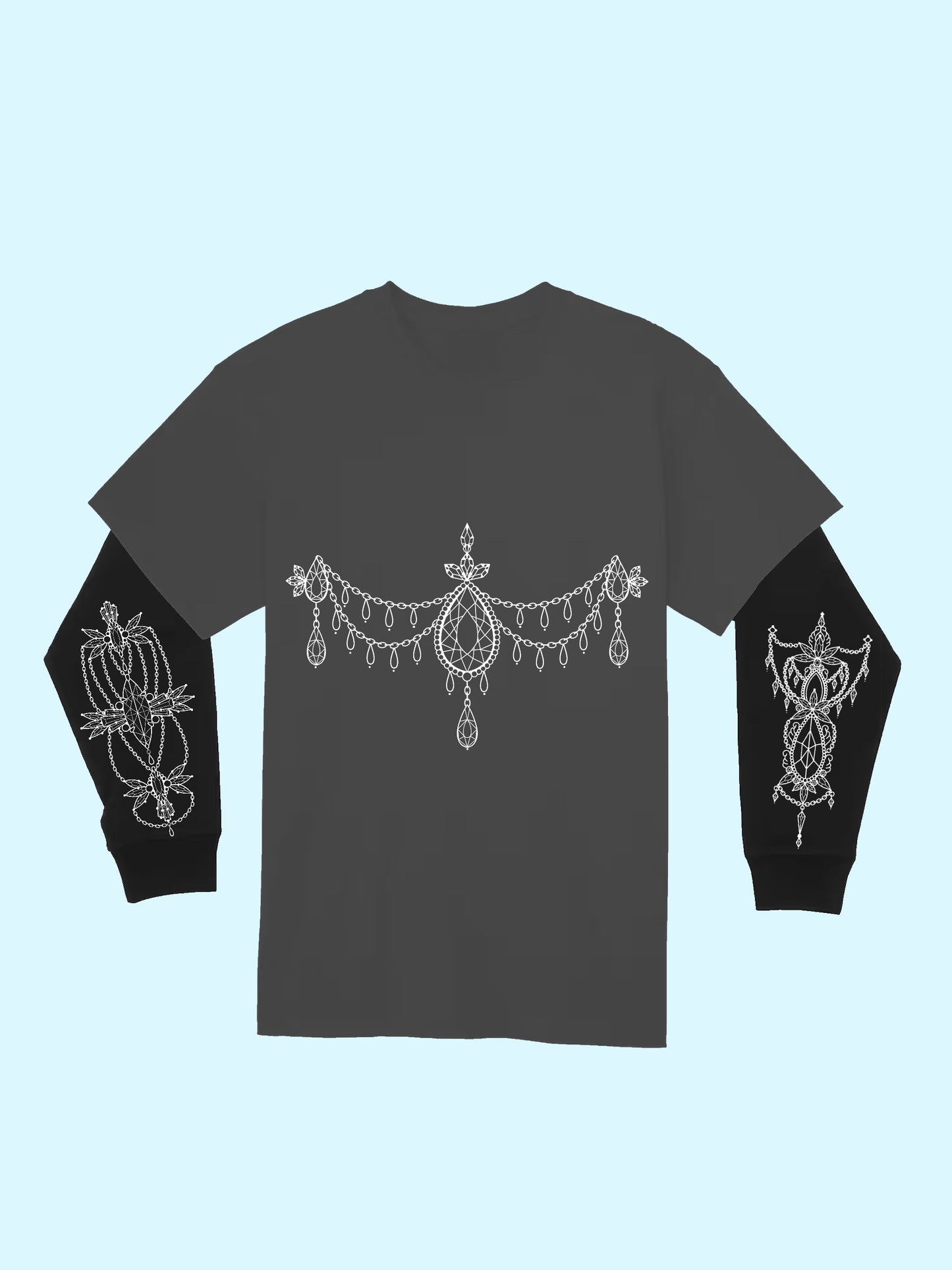 Multi-Jewel Long Sleeve T-Shirt